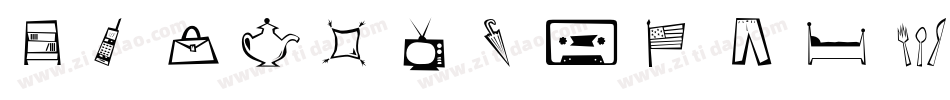 DF Industrials字体转换